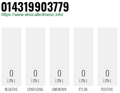 Phone number 014319903779