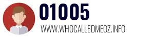 Telephone number 01005 01005
