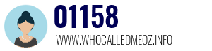 Telephone number 01158 01158