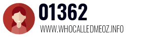 Telephone number 01362 01362