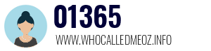Telephone number 01365 01365