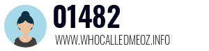 Telephone number 01482 01482