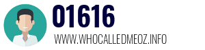 Telephone number 01616 01616