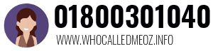 Telephone number 01800301040 01800301040