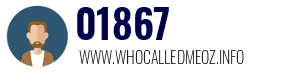 Telephone number 01867 01867