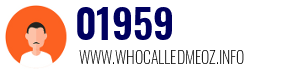 Telephone number 01959 01959