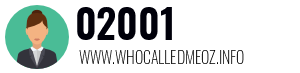 Telephone number 02001 02001
