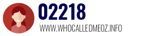 Telephone number 02218 02218