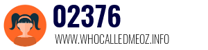 Telephone number 02376 02376