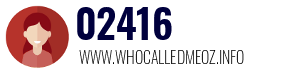 Telephone number 02416 02416