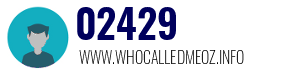 Telephone number 02429 02429