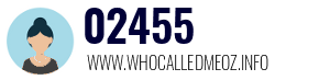Telephone number 02455 02455
