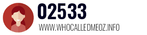 Telephone number 02533 02533