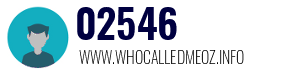 Telephone number 02546 02546