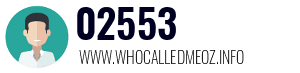 Telephone number 02553 02553