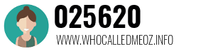 Telephone number 025620 025620