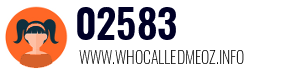 Telephone number 02583 02583