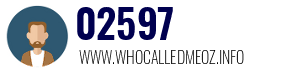 Telephone number 02597 02597