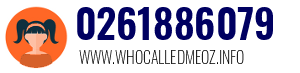 Telephone number 0261886079 0261886079
