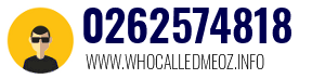 Telephone number 0262574818 0262574818