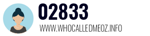 Telephone number 02833 02833