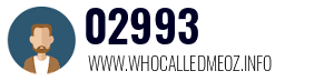 Telephone number 02993 02993