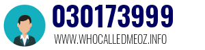 Telephone number 030173999 030173999