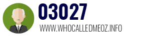 Telephone number 03027 03027