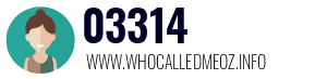 Telephone number 03314 03314