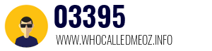 Telephone number 03395 03395