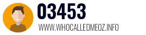 Telephone number 03453 03453