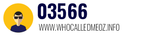 Telephone number 03566 03566