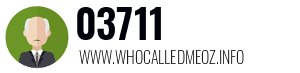 Telephone number 03711 03711