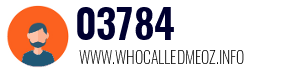 Telephone number 03784 03784