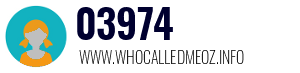 Telephone number 03974 03974