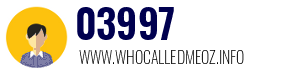 Telephone number 03997 03997