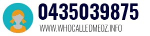 Telephone number 0435039875 0435039875