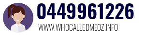 Telephone number 0449961226 0449961226