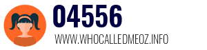Telephone number 04556 04556