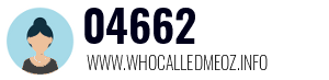 Telephone number 04662 04662