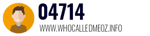 Telephone number 04714 04714