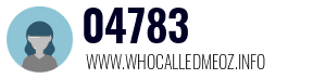 Telephone number 04783 04783