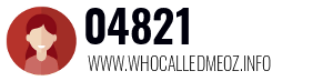Telephone number 04821 04821