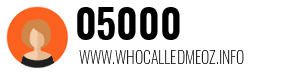 Telephone number 05000 05000