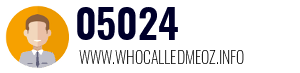 Telephone number 05024 05024
