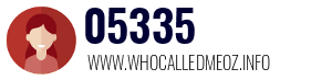 Telephone number 05335 05335