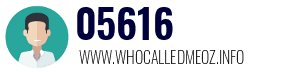 Telephone number 05616 05616