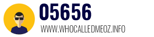 Telephone number 05656 05656