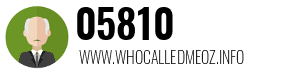 Telephone number 05810 05810