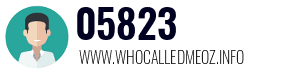 Telephone number 05823 05823